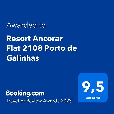 Ancorar Flat 2108 Porto De Galinhas Apartamento Exterior foto